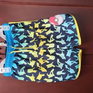 HOST PICK. Boy's Pokemon Swim Trunks Size 8